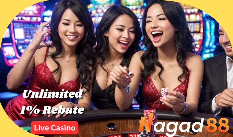 NAGAD88 LIVE CASINO UNLIMITED 1% REBATE..