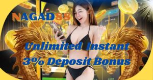 NAGAD88 UNLIMITED INSTANT 3% DEPOSIT BONUS