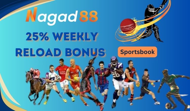 nagad88 25% weekly reload bonus