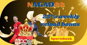 nagad88 sportsbook 25% weekly reload bonus